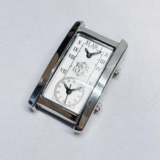 Travel Logic Dual Watch for Men, White #QY25BB
