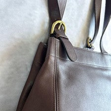 OLD coach handbag tote bag brown Y2K 00s #QYC83T