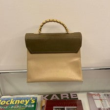 LOEWE handbag, olive green/beige Beige #QYFFMX