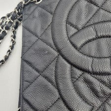 CHANEL Black Leather Handbag #QYDJNL