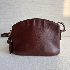 COACH Old Coach Madison Shoulder Bag, Brown Leather #QYD3LR