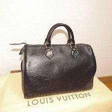 LOUIS VUITTON Epi Leather Mini Boston Handbag Keepall VI0994 Shinjuku Ja #QYCWEF