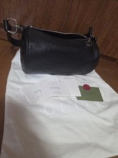 GUCCI Blondie Cylindrical Bag, Black #QY73IM