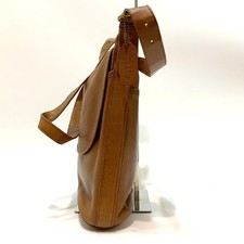 Old Coach Shoulder Bag, Flap, Glovetanned Leather, Brown #QYI0QB