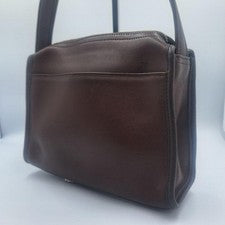 COACH Old Coach Shoulder Bag Brown 9053 #QYGQM4