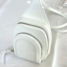 Christian Louboutin Mini Bag, Loubi Bag, White #QY8CZU