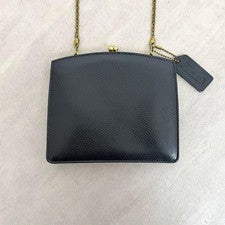 COACH Old Coach Shoulder Bag, Clasp Closure, Navy Women #QY0VI5