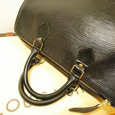 LOUIS VUITTON Epi Leather Mini Boston Handbag Keepall VI0994 Shinjuku Ja #QYCWEF