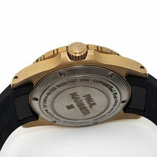 Paul Picot Paul Mariner III P4352.BZ Winding Bronze Titanium Men's Watch #QY6NIJ