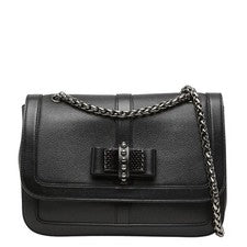 Christian Louboutin Sweet Charity Chain Shoulder Bag, Black Leather, Wom #QYGI5E