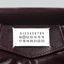 MAISON MARGIELA Gram Slam Clutch Burgundy NFC Red #QYJK9E