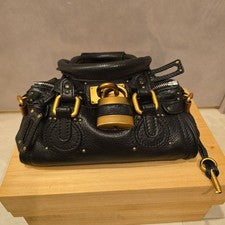 Chloe Paddington handbag, black #QY1ZAU