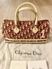 DIOR No. Trotter Oblique Pink Mini Boston Bag #QYELRM