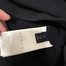 Louis Vuitton Gradient Logo Sweatshirt Black Oversized Authentic