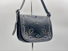 Y2K COACH Studded Shoulder Bag #QY682U