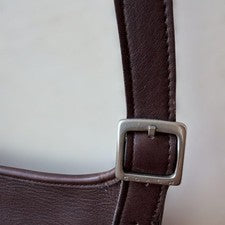 COACH Classic Old Coach 9135 Leather Shoulder Bag, Brown, Made in USA, 】 #QYD3G0