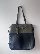 miumiu bicolor leather tote bag