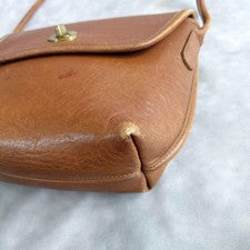 old coach shoulderbag brown leather y2k #QYBD3R