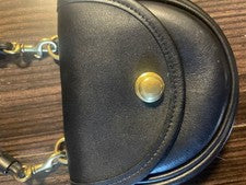 Old Coach Shoulder Leather Pouch Mini #QY1ARK