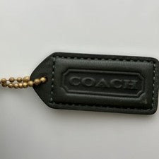OLD COACH Leather Shoulder Bag, Dark Green Hobo #QYCG1F
