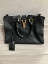 Saint Laurent black leather handbag #QYFNIS