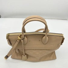 LOUIS VUITTON Monogram Empreinte Pont Neuf MM Handbag #QYHEGK