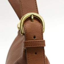 COACH Old Coach Brown Leather Shoulder Bag 4141 #QY7Q3B