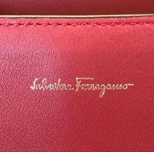 Salvatore Ferragamo Red Handbag #QYB6LS