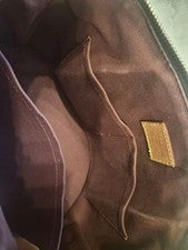 LOUIS VUITTON Monogram Handbag Brown Monogram Canvas #QY08MP
