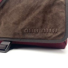 [Good Condition] Miu Miu Messenger Bag Archive Men's Crossbody Brown