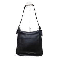 COACH Old Coach Shoulder Bag, Black #QYBSP4