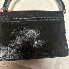 miumiu Miu Miu enamel bag black