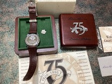 Eddie Bauer 75th Anniversary Watch Pin Badge (Wood) #QYFNNI