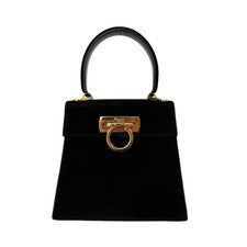 FERRAGAMO suede bag #QYH62X
