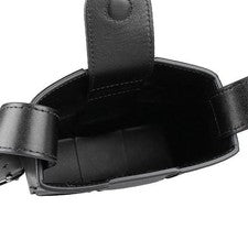 BOTTEGA VENETA Phone Pouch Leather Shoulder Bag Black #QYA2OU