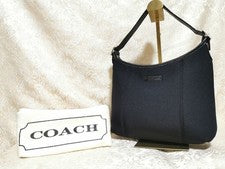 Old Coach One Shoulder Bag, Black, Made in Mexico, 6219 #QYBL42