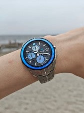 Oceanus Manta Awa Indigo Model OCW-S7000AP-1AJF #QYFNVY