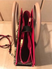 CHRISTIAN LOUBOUTIN Studded Paloma Tote Bag Medium Tan Calfskin #QY6G4D