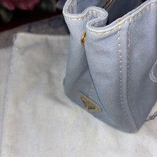 Prada Canapa S Blue #QYA3GC