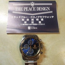 THE PEACE DESIGN Chronograph Watch #QY4ALW