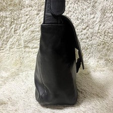 COACH Old Coach Shoulder Bag, Black Flap #QYGQFY