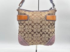 COACH Signature Sacoche Shoulder Bag (Color) #QYFNJA