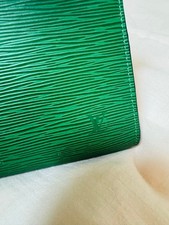 Louis Vuitton Epi Pochette Accessoires Borneo Green #QY5D59
