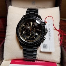Full black IP coating, high-performance central chronograph equipped men #PF90XV