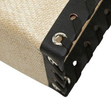 Christian Louboutin Cabasace Shoelace Tote Bag in Beige, Red, and Black #QY4I21
