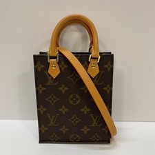 LOUIS VUITTON Petite Sac Plat 2-way Handbag MBZ807 #QYD4PI