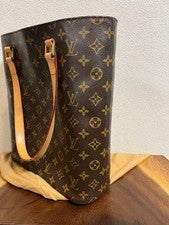 LOUIS VUITTON Monogram Vavin Tote Bag Brown Monogram Canvas #QY2LY0