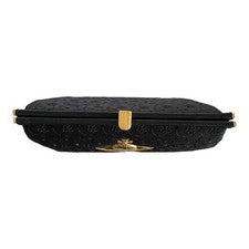 Vivienne Westwood handbag with cutwork design, black. #QY09KG