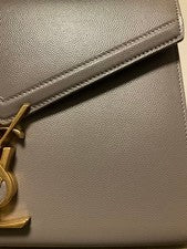 Saint Laurent Cassandra Grey Handbag #QYDIYQ