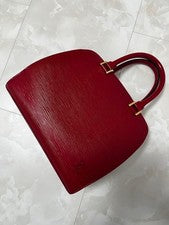 LOUIS VUITTON Epi Pont Neuf Handbag, Red. Epi Leather #QY4I72